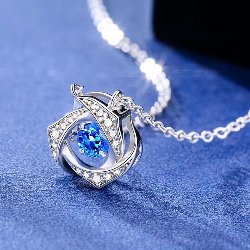 Dancing Heart Clavicle Necklace