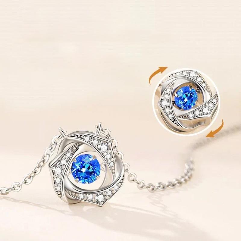 Dancing Heart Clavicle Necklace