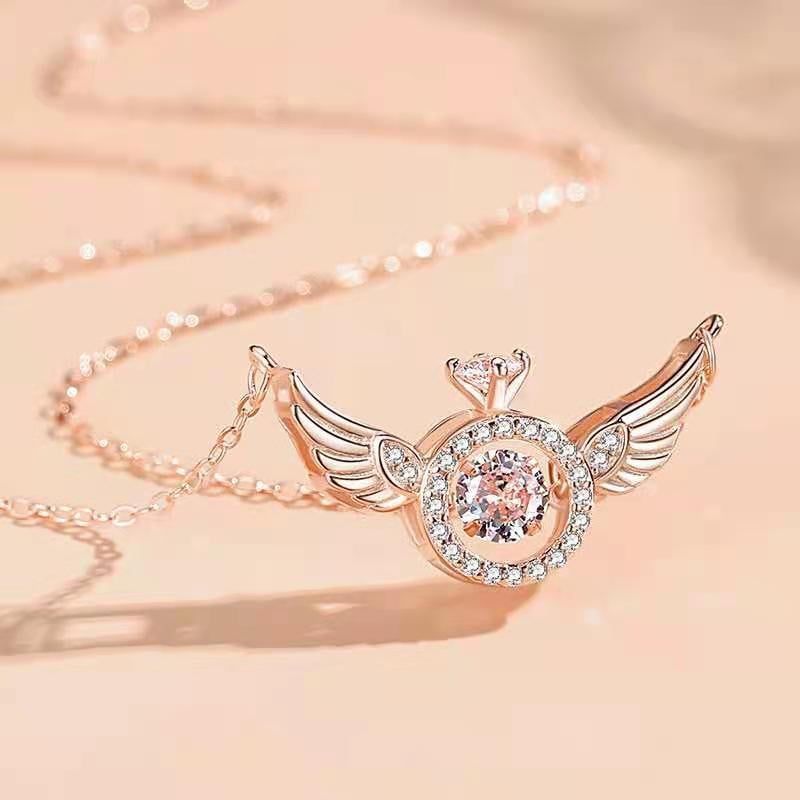 AuraGlow™ - Ethereal Angelic Wings Necklace