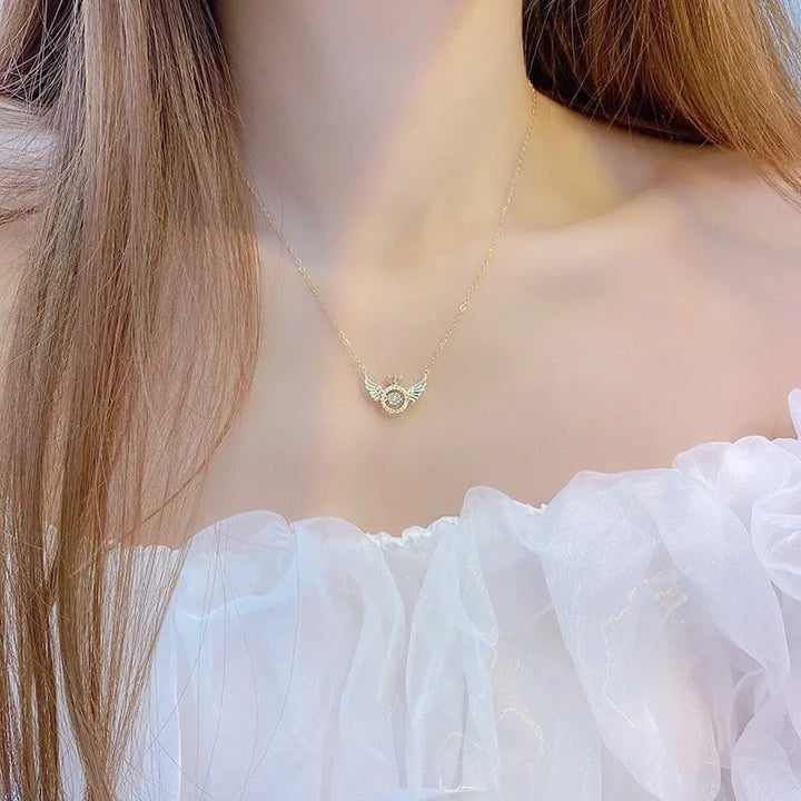 AuraGlow™ - Ethereal Angelic Wings Necklace