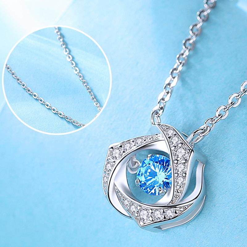 Dancing Heart Clavicle Necklace