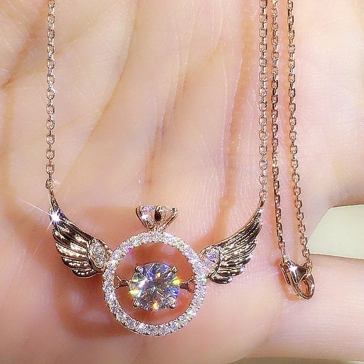 AuraGlow™ - Ethereal Angelic Wings Necklace