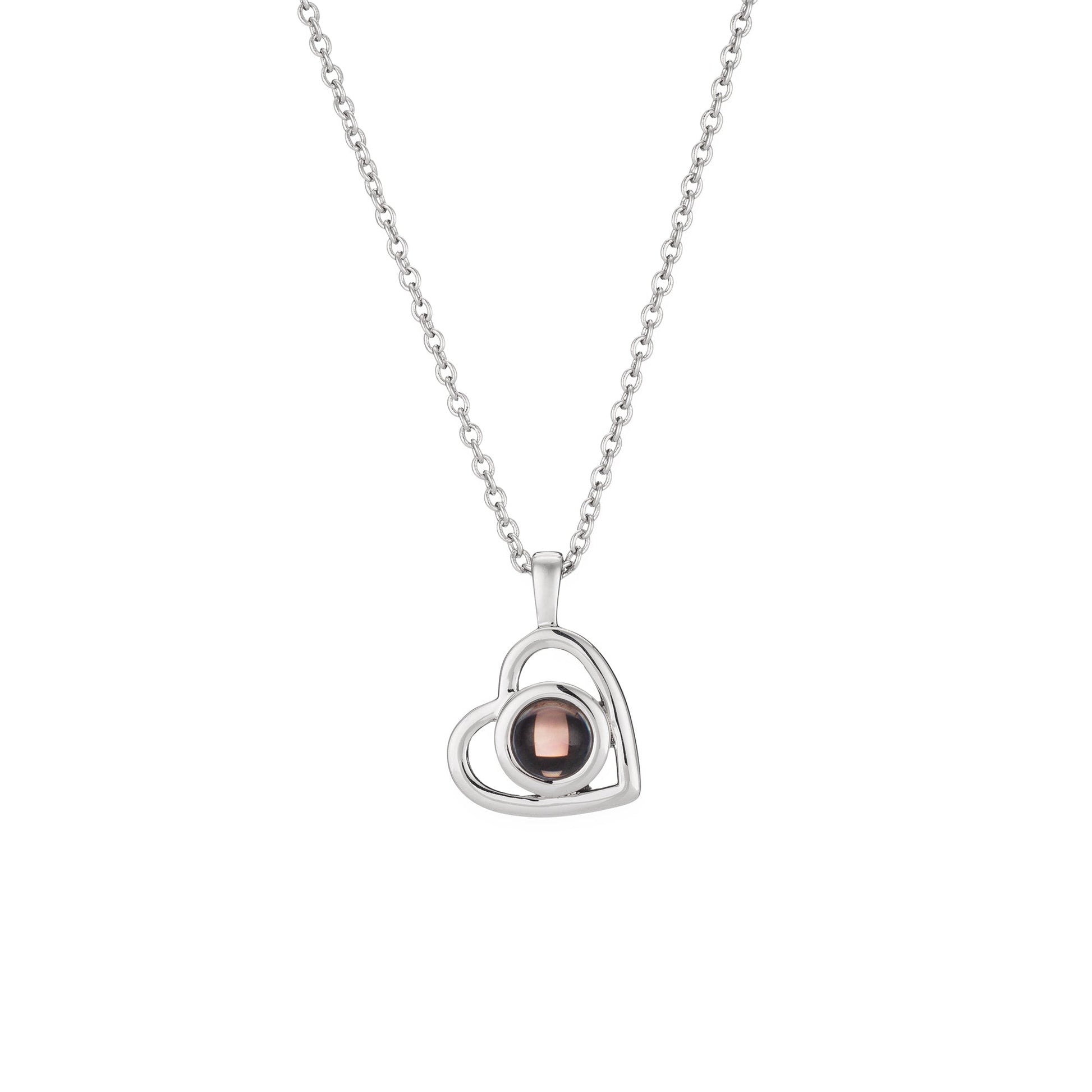 Elegant Heart Locket Necklace: A Bespoke Treasure
